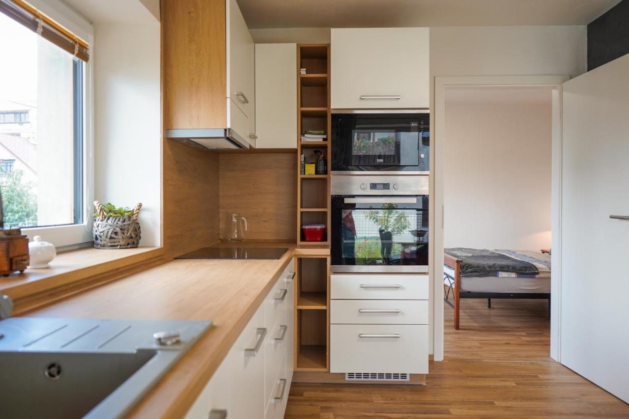 Vila Věkoše - apartmán s terasou a zahradou Hradec Králové Exterior foto